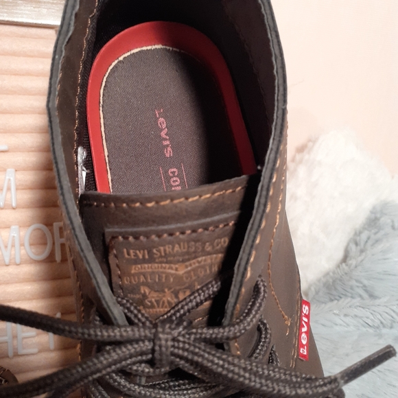 Men's Levi's sz 8 Arnold Brown boots - Picture 6 of 8